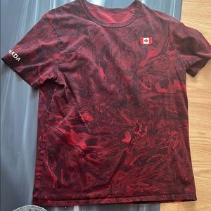 lululemon fundamental tee team canada